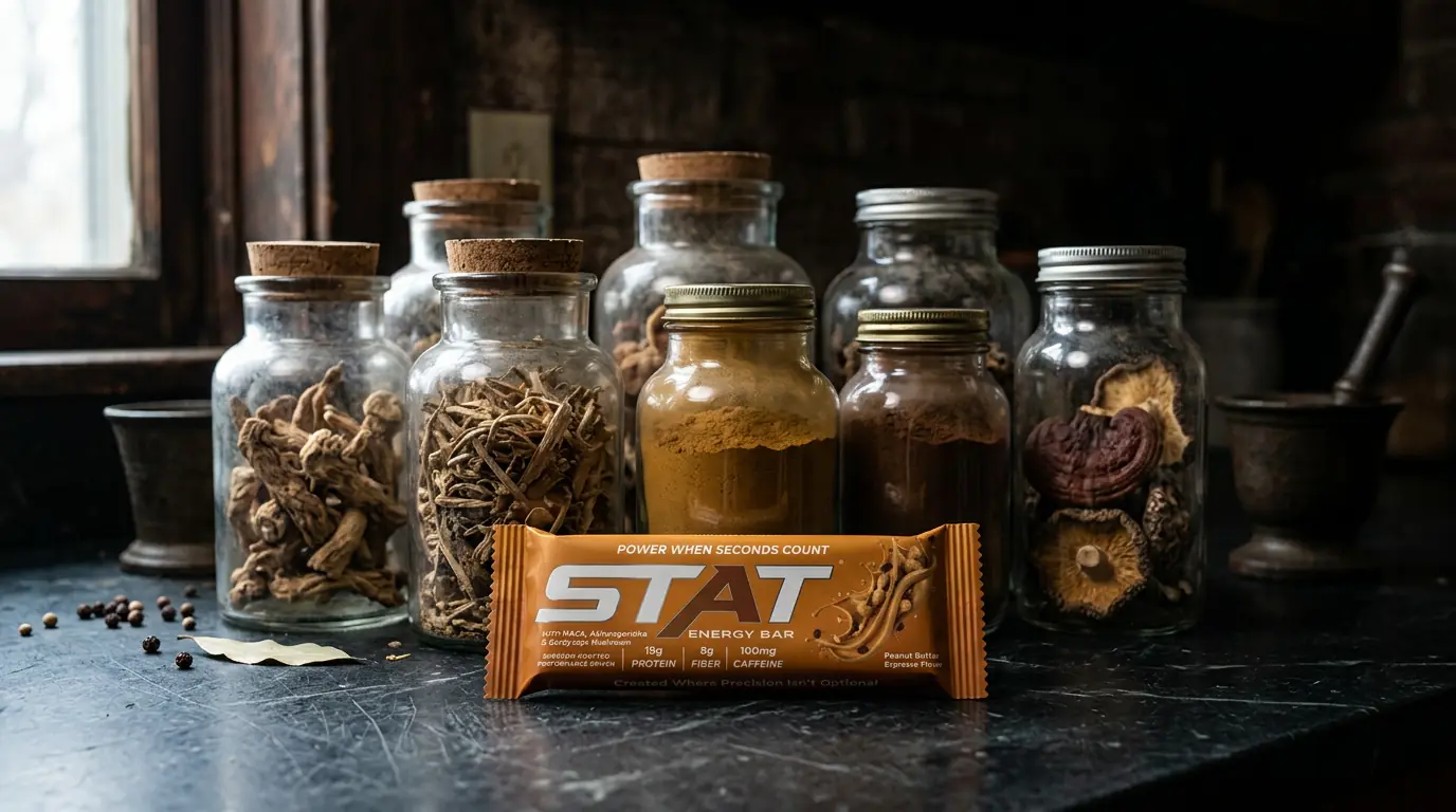 What an adaptogenic protein bar actually is (and is not)