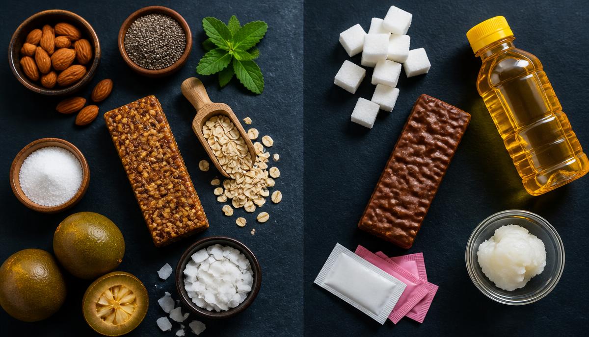 Nutritional Comparison: Non-Sugar vs. Sugar-Loaded Protein Bars